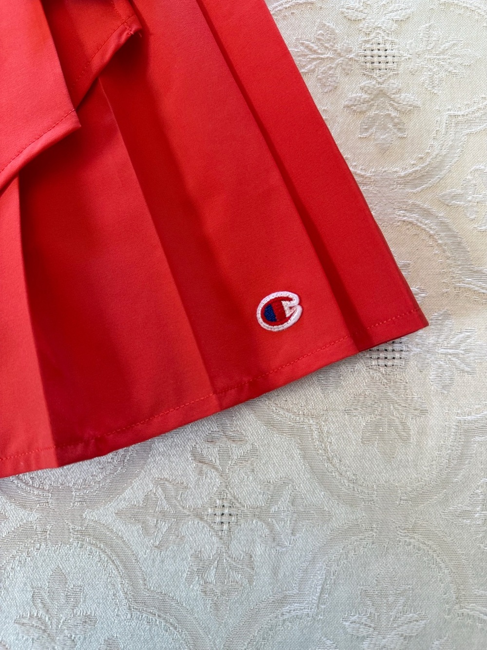 Champion Girls XL 16 Red Pleated Tennis Skort Built In Shorts NWT Athletic - Picture 5 of 11
